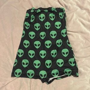 Alien Printer Romper